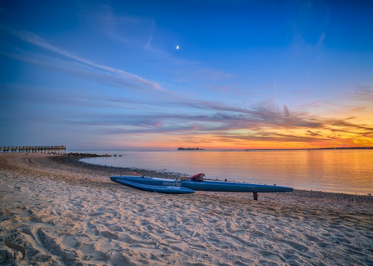 Beach wednesday outrigger on the beach.jpg