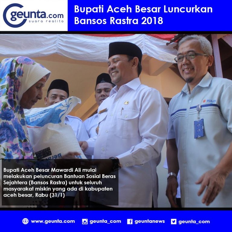 Bupati Aceh Besar Luncurkan Bansos Rastra 2018.jpg