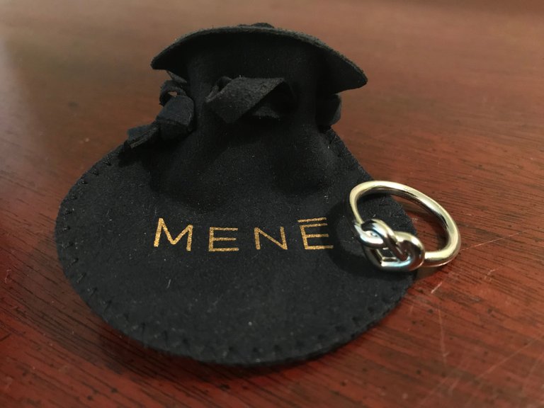 Mene Ring on bag side.JPG