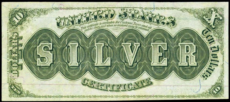 Reverse 1880 $10 Silver Certificate.JPG