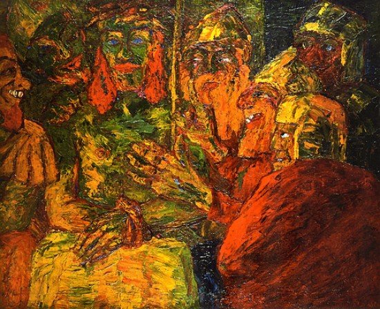 Emil Nolde, The Mocking of Christ, 1909.jpg