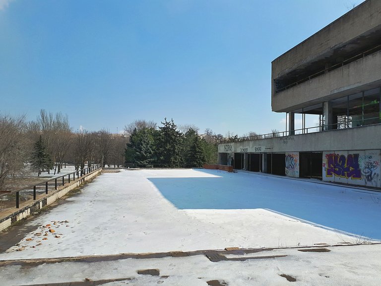 Damaged Restaurant Russia Zaporozhye