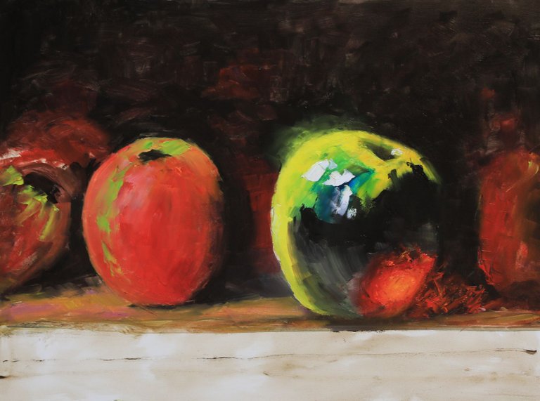 Apples on the Shelf WIP 6.JPG