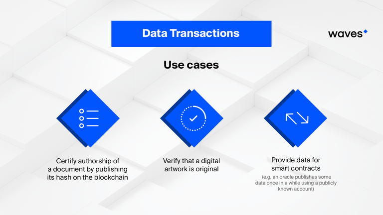 Data Transactions