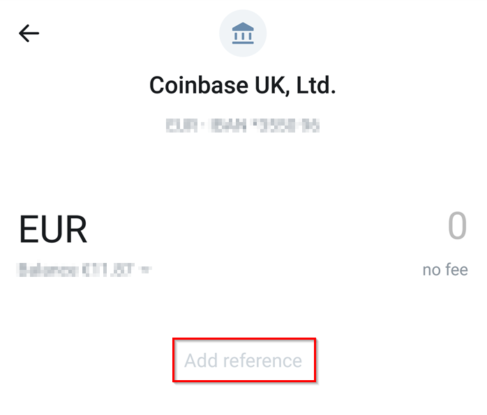 Coinbase EUR deposit instructions #4