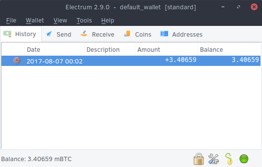 Electrum wallet