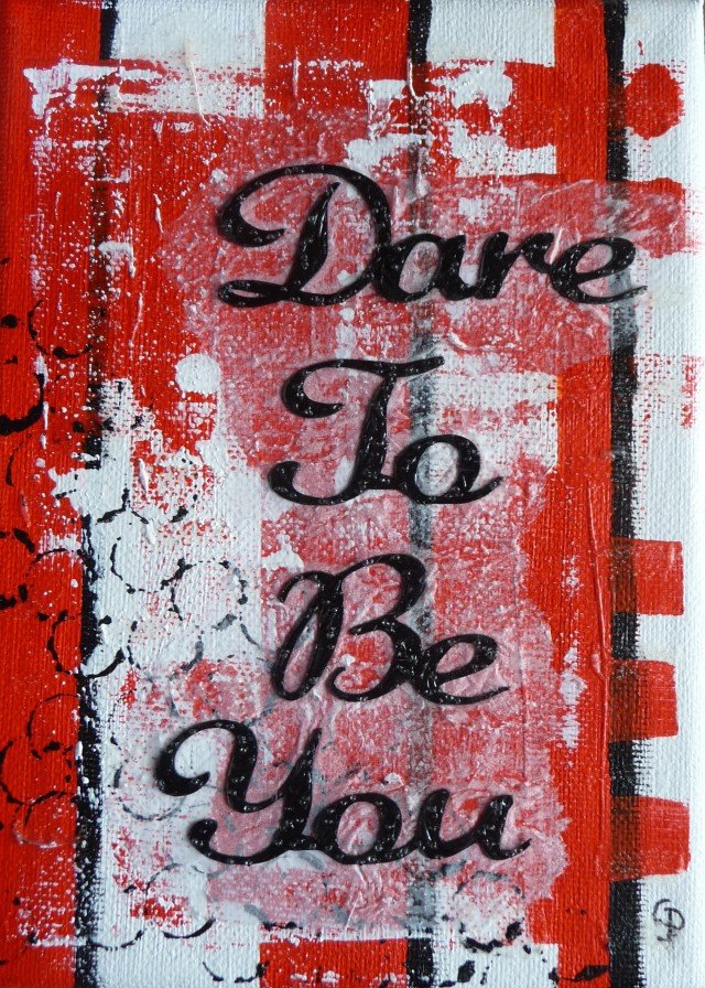 red dare to be you