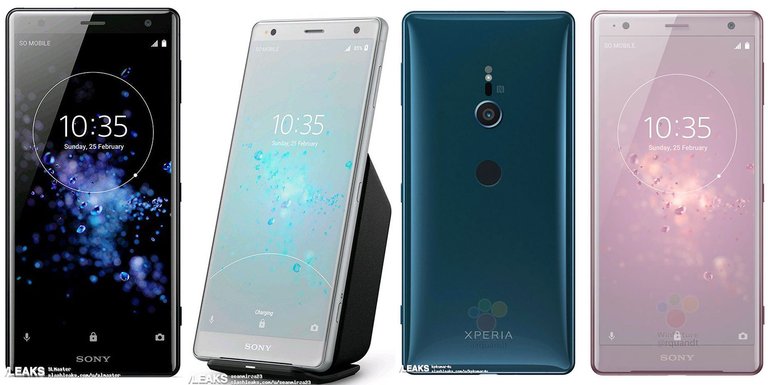 MWC2018 sony xperia xz2