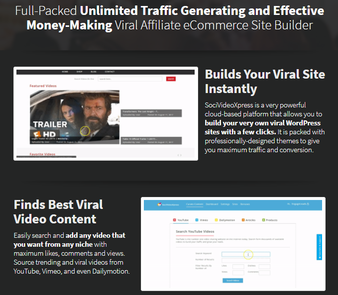 SociVideoXpress Viral Video Site Builder By Han Fan Features.png