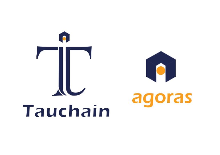 Tauchain Logo and agoras Logo v3.jpg