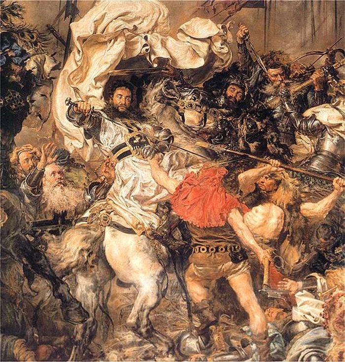 03 Battle of Grunwald, the death of the Grand Master Ulrich von Jungingen (detail).jpg