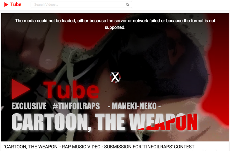  CARTOON  THE WEAPON    RAP MUSIC VIDEO   SUBMISSION FOR  TINFOILRAPS  CONTEST   DTube.png