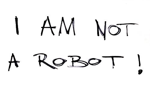 I Am Not A Robot title image