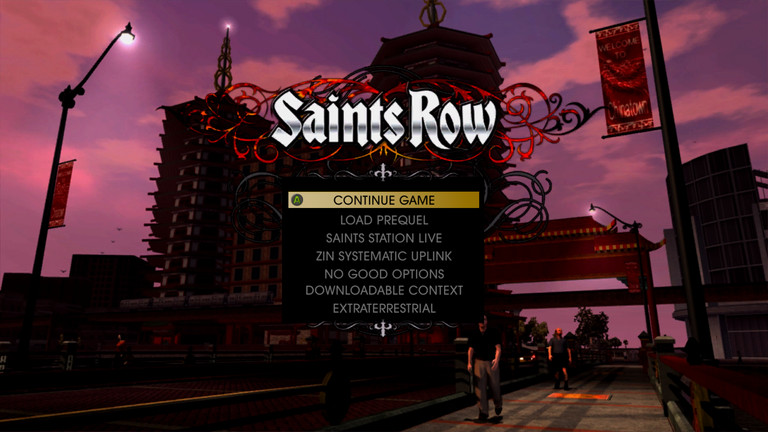 Saints I Main Menu.png