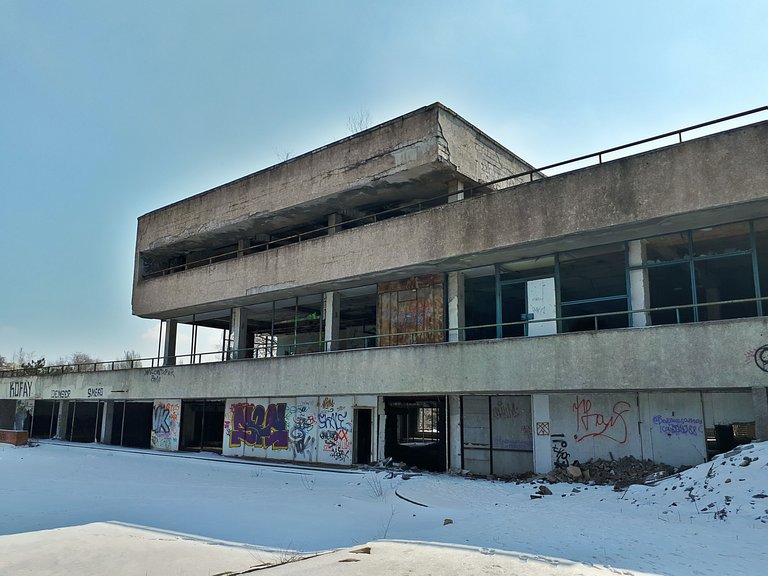 Damaged Restaurant Russia Zaporozhye