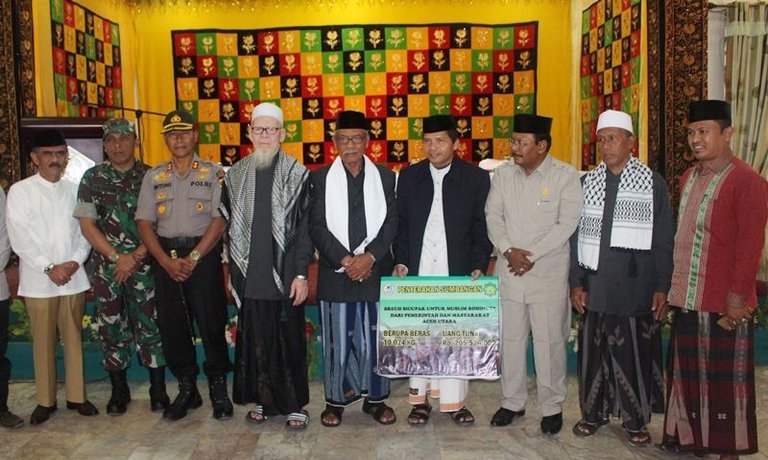 foto bersama muspida Aceh Utara dengan ulama.JPG