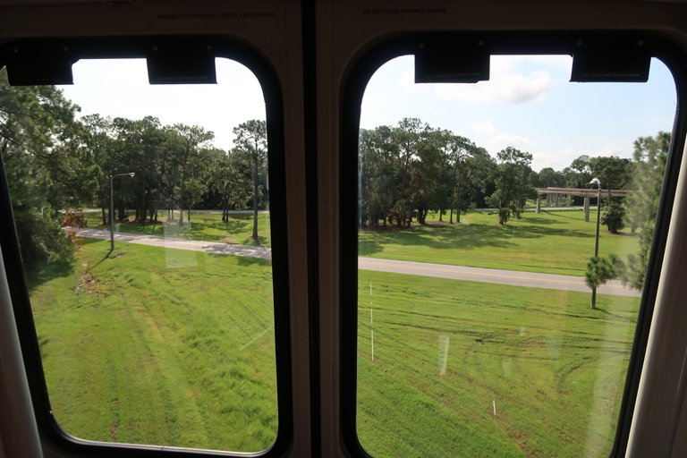 Monorail outside view Magic Kingdom theme park at Walt Disney World Resort.JPG