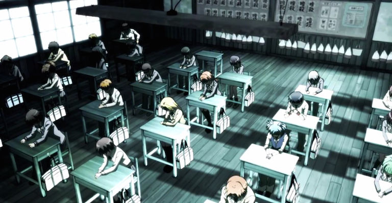 Assassination Classroom Episode 1 Dark Classroom.png