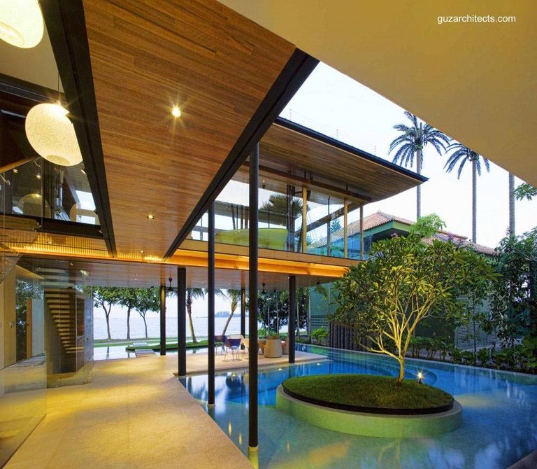 Residencia de arquitectura tropical en Sentosa, Singapur.jpg