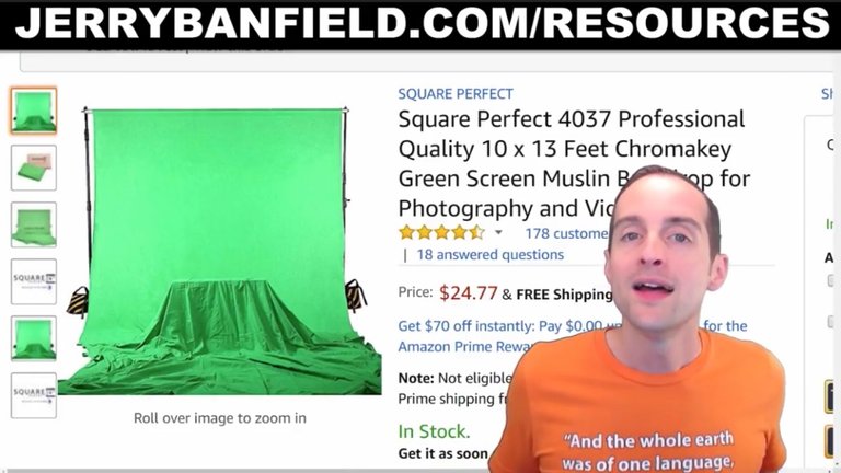 Perfect Green Screen Equipment List with Camera, Backdrop, Light Bulbs, and Paper Lanterns!