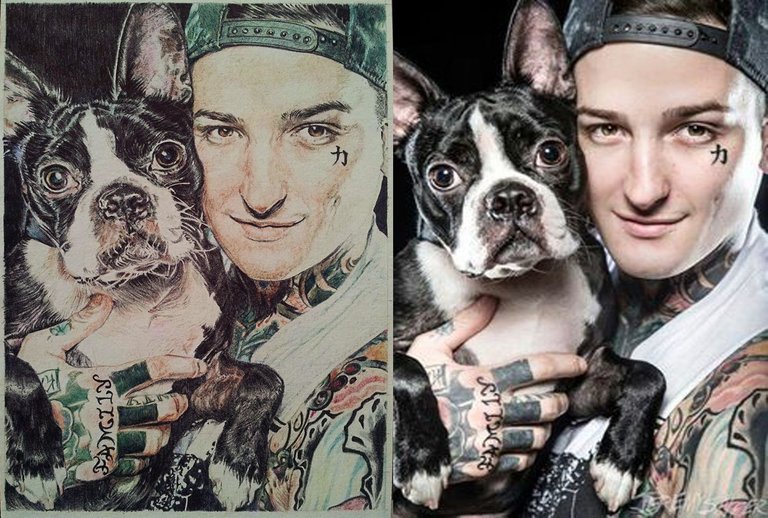 The Legend - Ballpoint Pen on Paper Mitchell Adam Mitch Lucker (20 Ocdddddtober 1984 – 1 November 2012).jpg