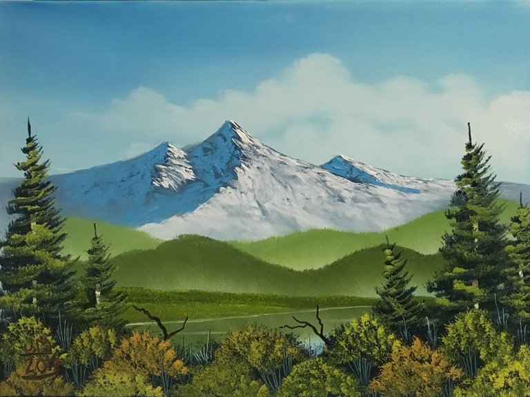 Majestic Peaks(Bob Ross Inspiration).JPG