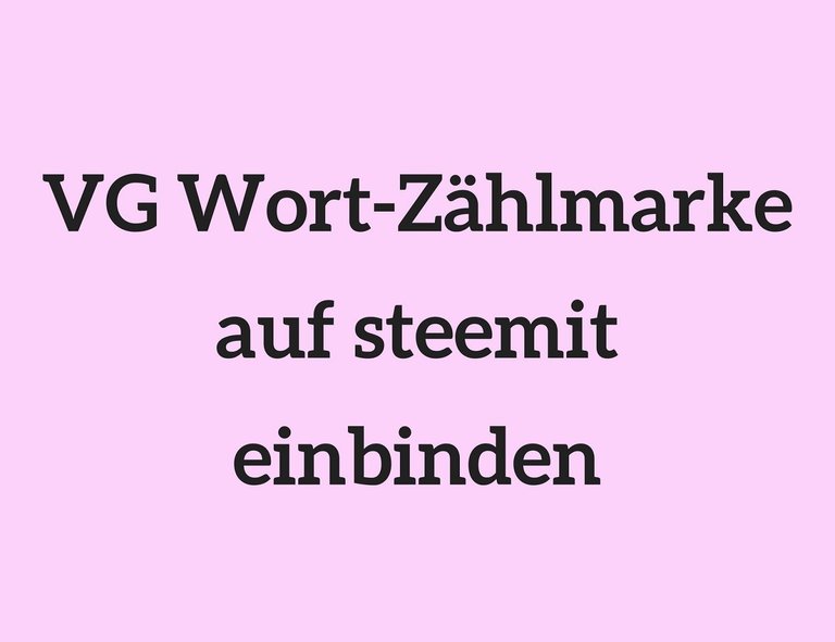 VG Wort-Zaehlmarke auf steemit einbinden.jpg