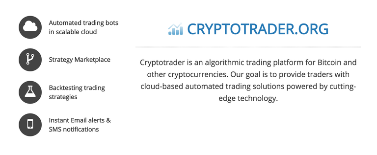 about Cryptotrader