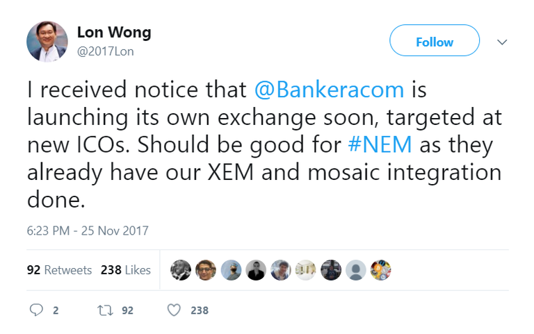 Bankera Advisor Lon Wong Tweet.png