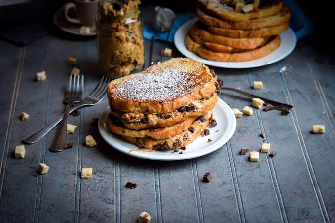 Chocolate Chip Fluffernutter Stuffed French Toast (No Corn Syrup) (2).jpg