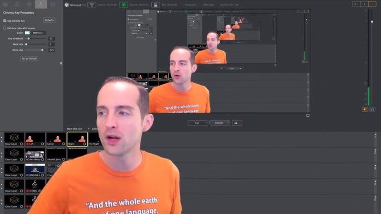 Setup a Chroma Key Perfectly in Wirecast + No More Rendering!