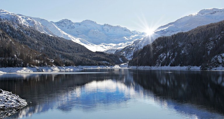 Озеро, горы, лес - Lake, mountains, forest_preview.jpeg