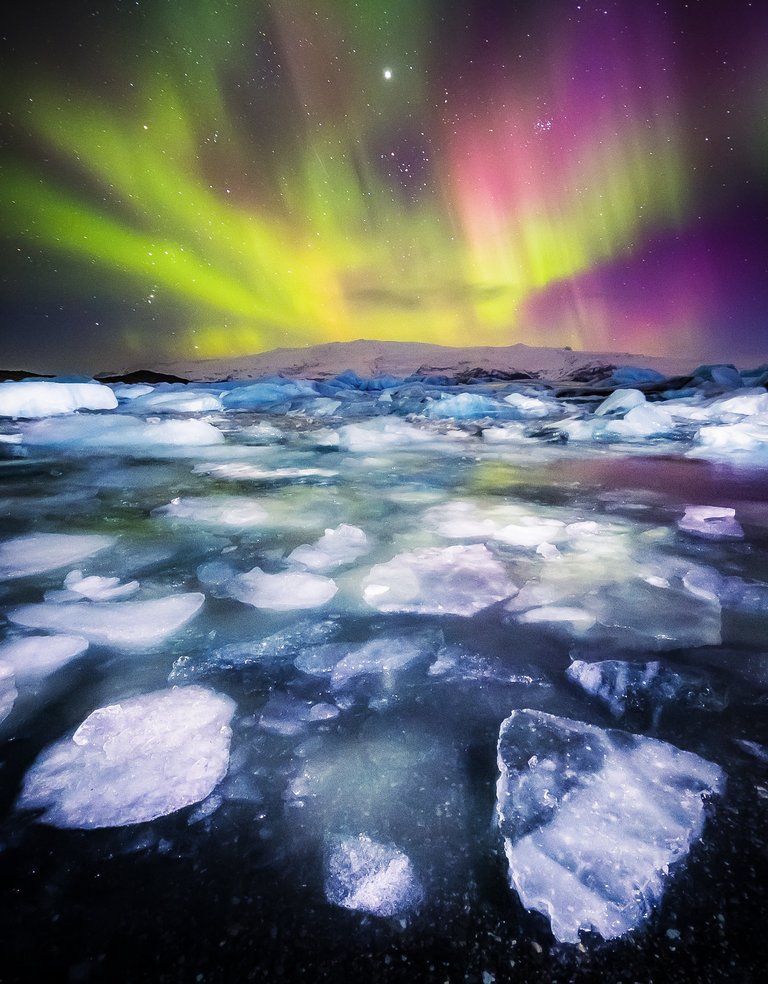 Northern Lights and Ice