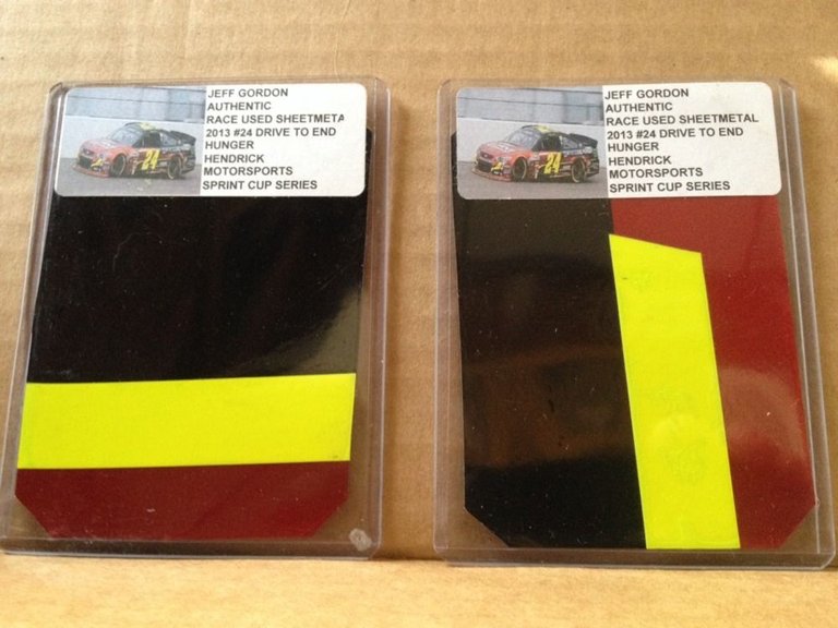 104856935685 - got these matching pieces of jeff gordon sheet.jpg