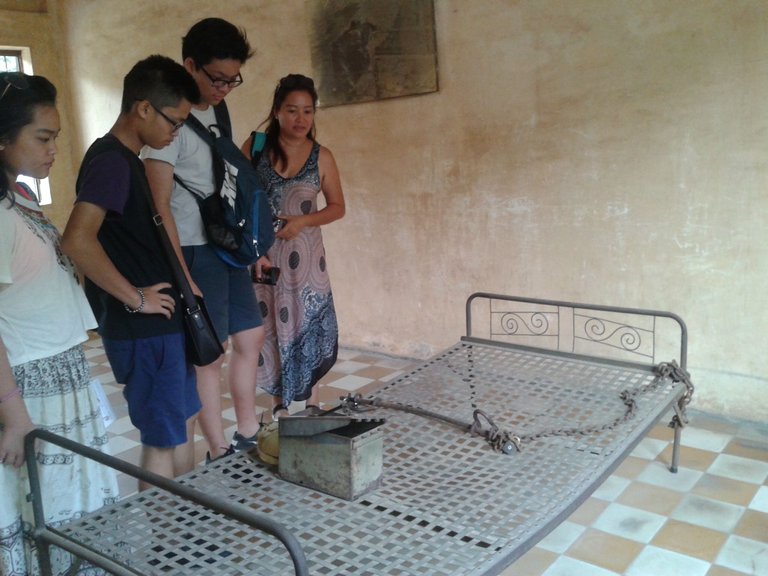 Some of the visitors from Malaysia visited one of the interogation cell.jpg
