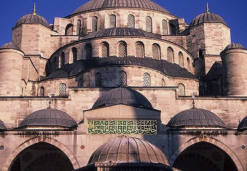 Istanbul - Europe - View of the Blue Mosque (detail) II.jpg