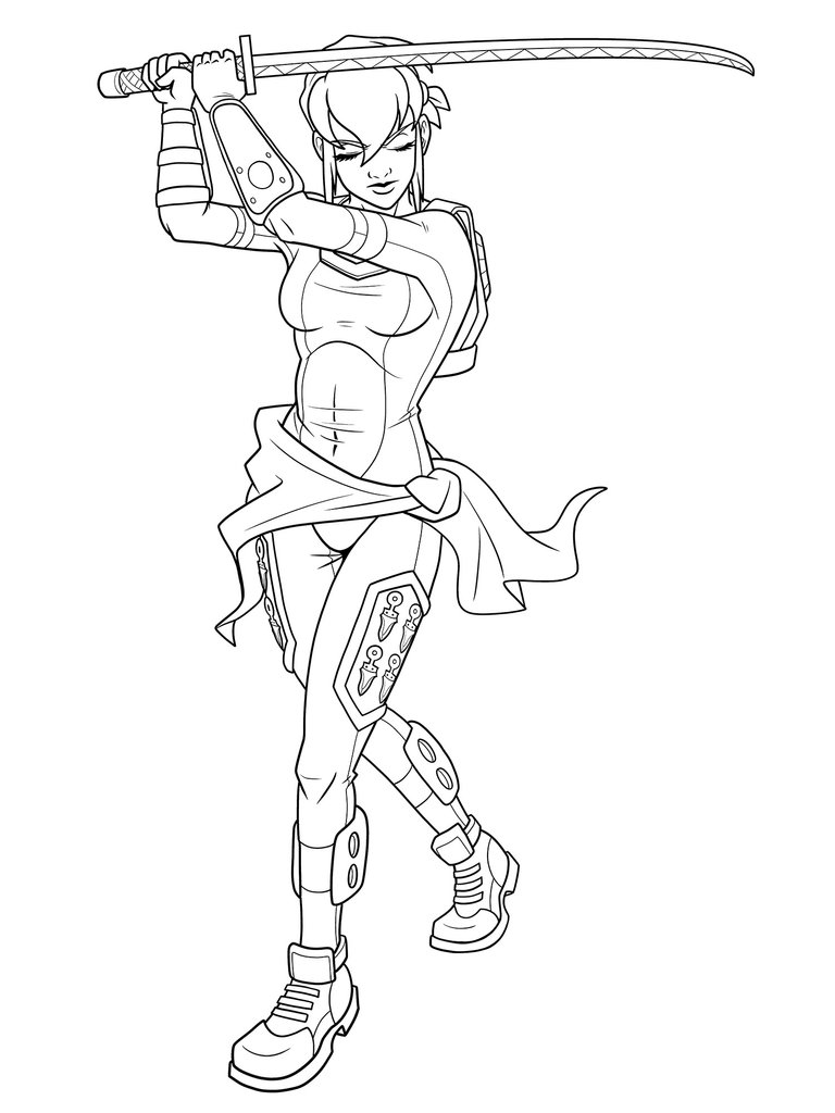 Legna Hicrah Lineart