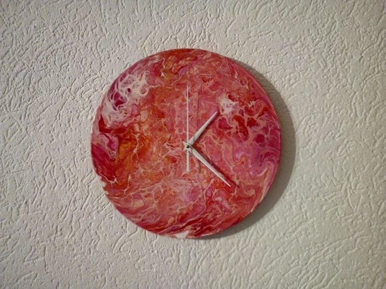 062   Pink and Orange  Clock vinyl 33T. LP.jpg