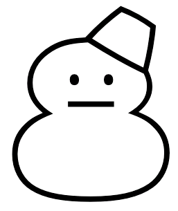 Unicode Snowman.png