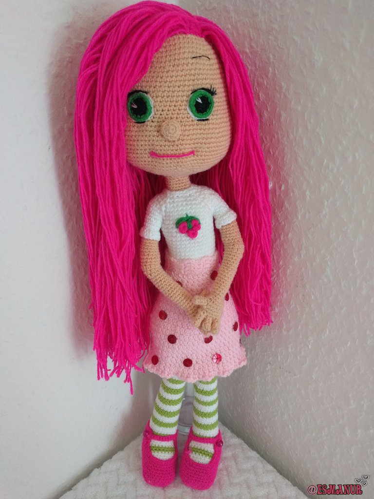 Strawberry Shortcake amigurumi esmanur kilic