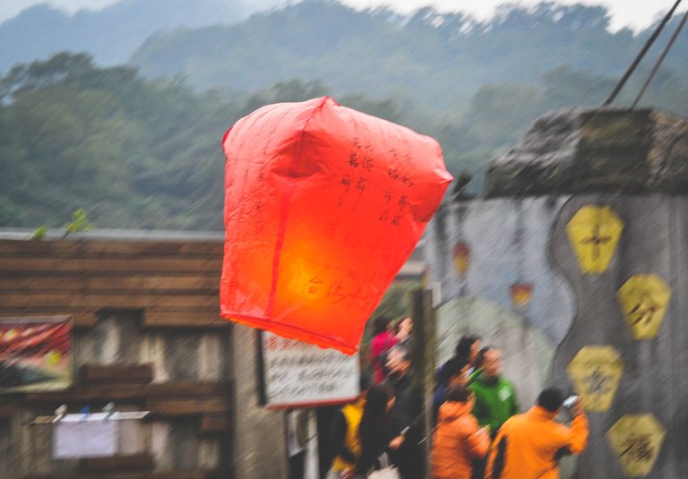 92.Up, up, and away. Shifen, Taiwan..jpg