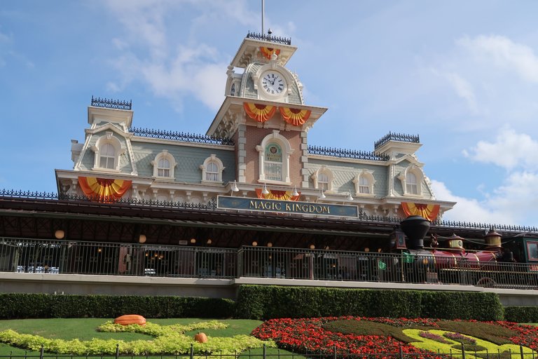 Train Station Magic Kingdom theme park at Walt Disney World Resort September 2017.JPG