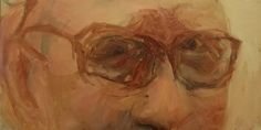 Ennio Morricone - The Look I, 40x80 cm, oil on canvas, portrait detail, painting, fine art, artwork, art.jpg