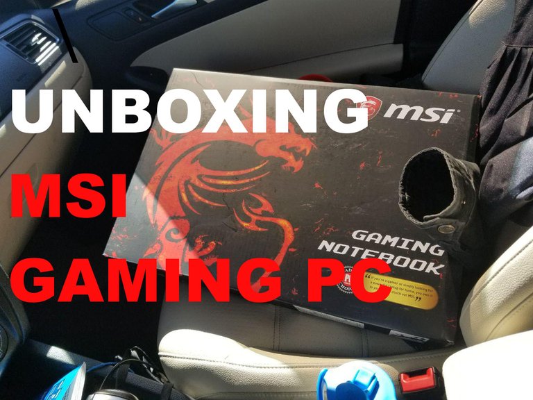 UNBOXING MSI GAMING PC STEEMIT DTUBE GAMER PC REVIEW