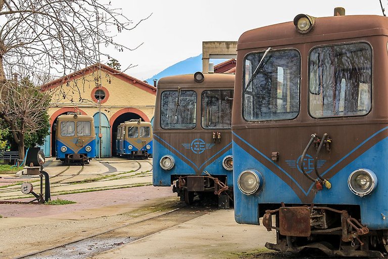 Diakofto Railway Station