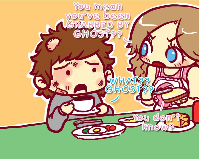 OctoGang's Diary: Day 19 - Ghost Webtoon Kr Comic Webcomic TakosDiary