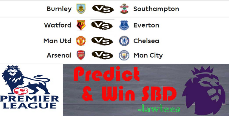 Stat Forsendelse Og Premier League Prediction GW 28: Predict and Win 0.5 SBD — Hive