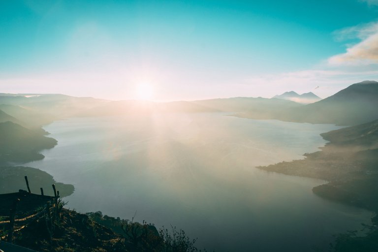 Indian Nose Sunrise Lake Atitlan Naris del Indio
