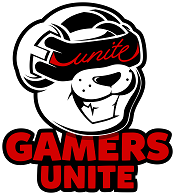 Gamers Unite Panda Logo RedWht 175 pixel small.png