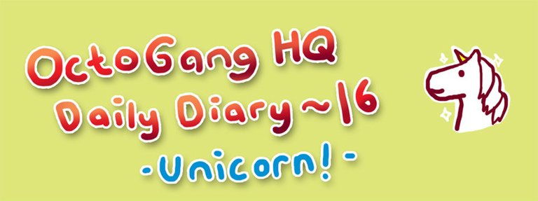 OctoGang's Diary: Day 16 - Unicorn Webtoon Kr Comic Webcomic TakosDiary